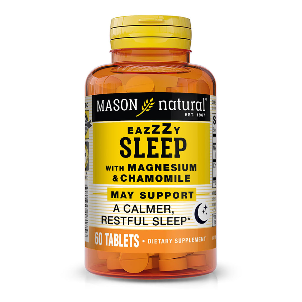 Mason Natural Eazzzy Sleep with Magnesium & Chamomile - 60 Tablets