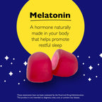 RESCUE PLUS Melatonin Sleep Gummies, Strawberry - 60 Count - image 5