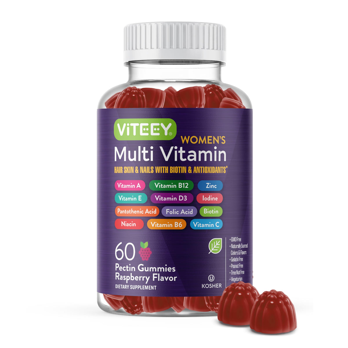 Viteey Womens Multivitamin Gummies - for Complete Health