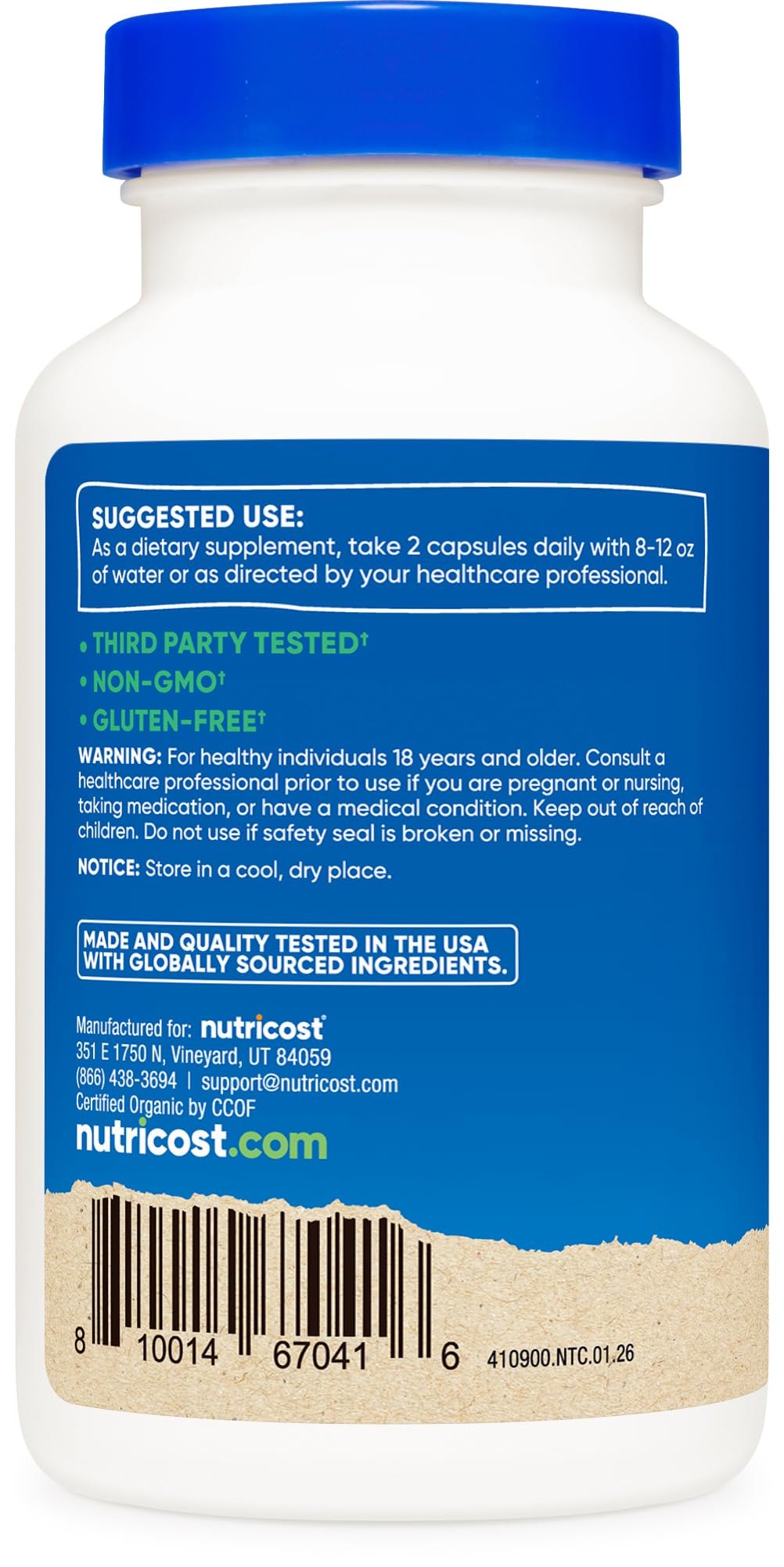 Nutricost Amla 1000mg Organic - 120 Vegetarian Capsules - image 4