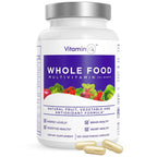 VitaminIQ Multivitamin (120 Vegetarian Capsules) Whole Food Vitamin