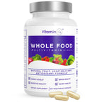 VitaminIQ Multivitamin (120 Vegetarian Capsules) Whole Food Vitamin