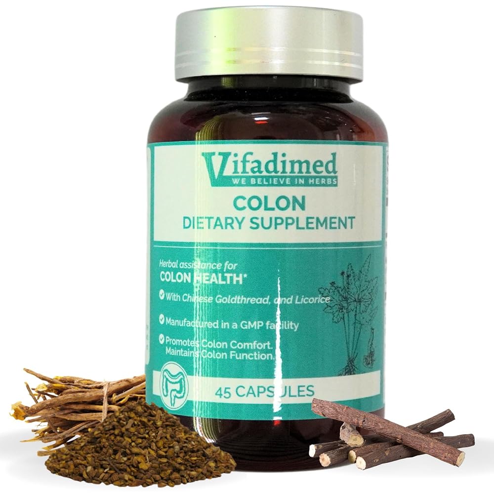 VIFADIMED Colon Digestive Support - 45 Capsules