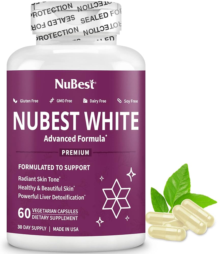 NuBest White Skin Beauty Formula with Glutathione - 180 Capsules - image 7