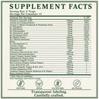Green Organic Supplements Super Multivitamin - 90 Vegetarian Capsules - image 3