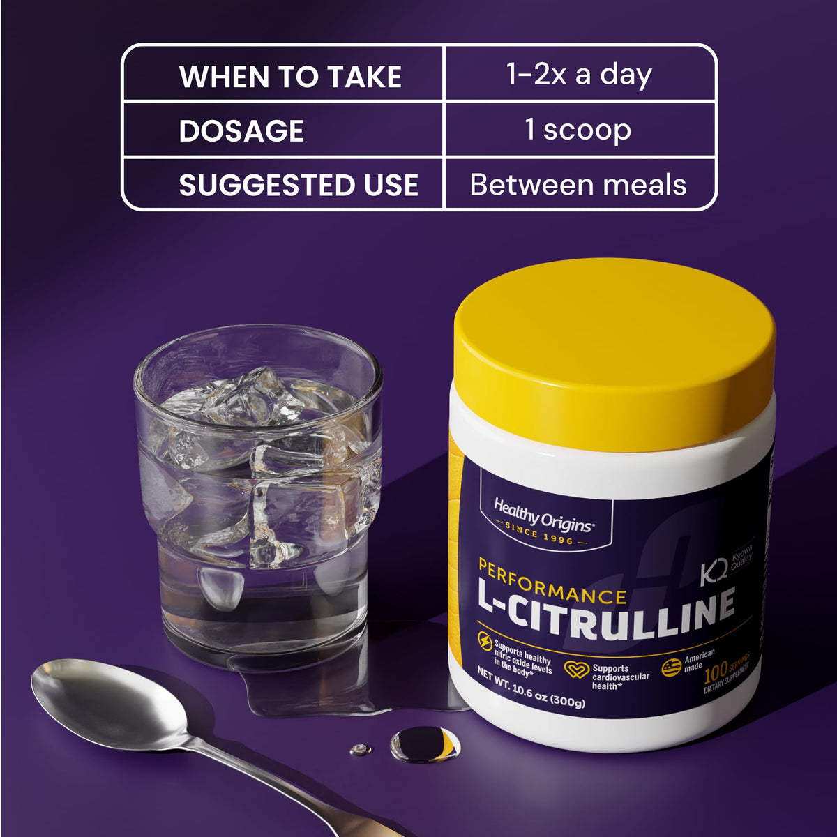 Healthy Origins L-Citrulline Powder 3000 mg - 300g - image 5