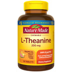 Nature Made L-Theanine 200mg Chewable Tablets - 50 Tablets
