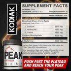 Kodiak Supplements Peak Post Workout BCAA 2:1:1 Creatine - 30 Servings - image 2