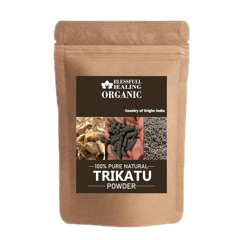 Blessfull Healing Organic Trikatu Powder - 300 Grams