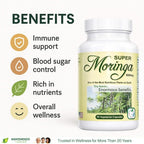 Manteniendo Tu Salud Super Moringa 5000 mg - 60 Vegetarian Capsules - image 3