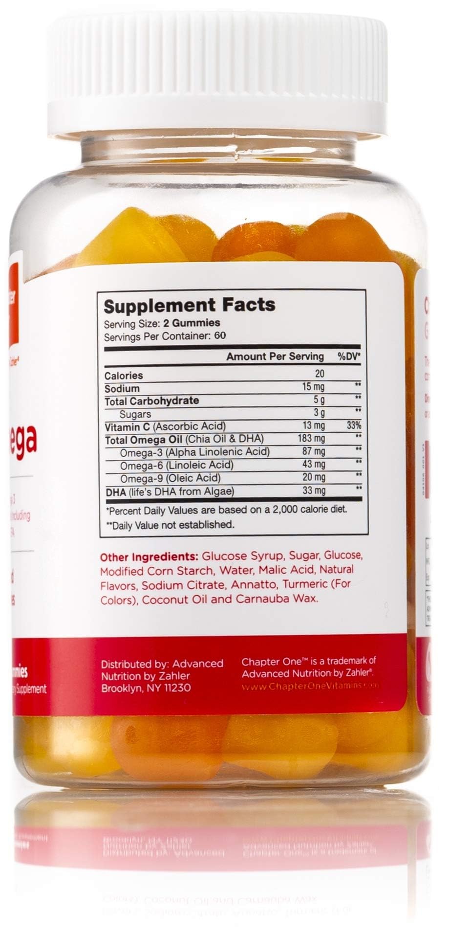 Zahler Chapter One Omega-3 Gummies for Kids - 120 Gummies - image 2