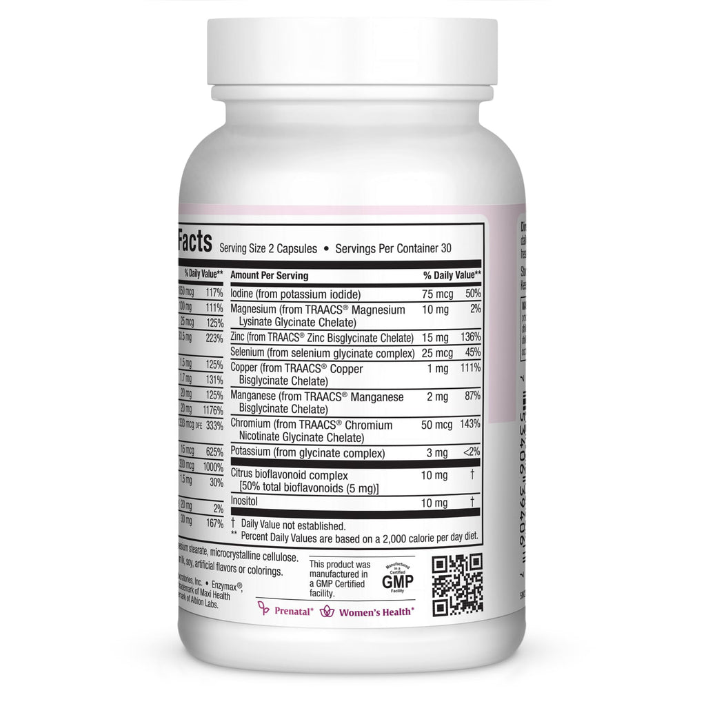 Maxi Health Small Prenatal with Methylfolate Capsules