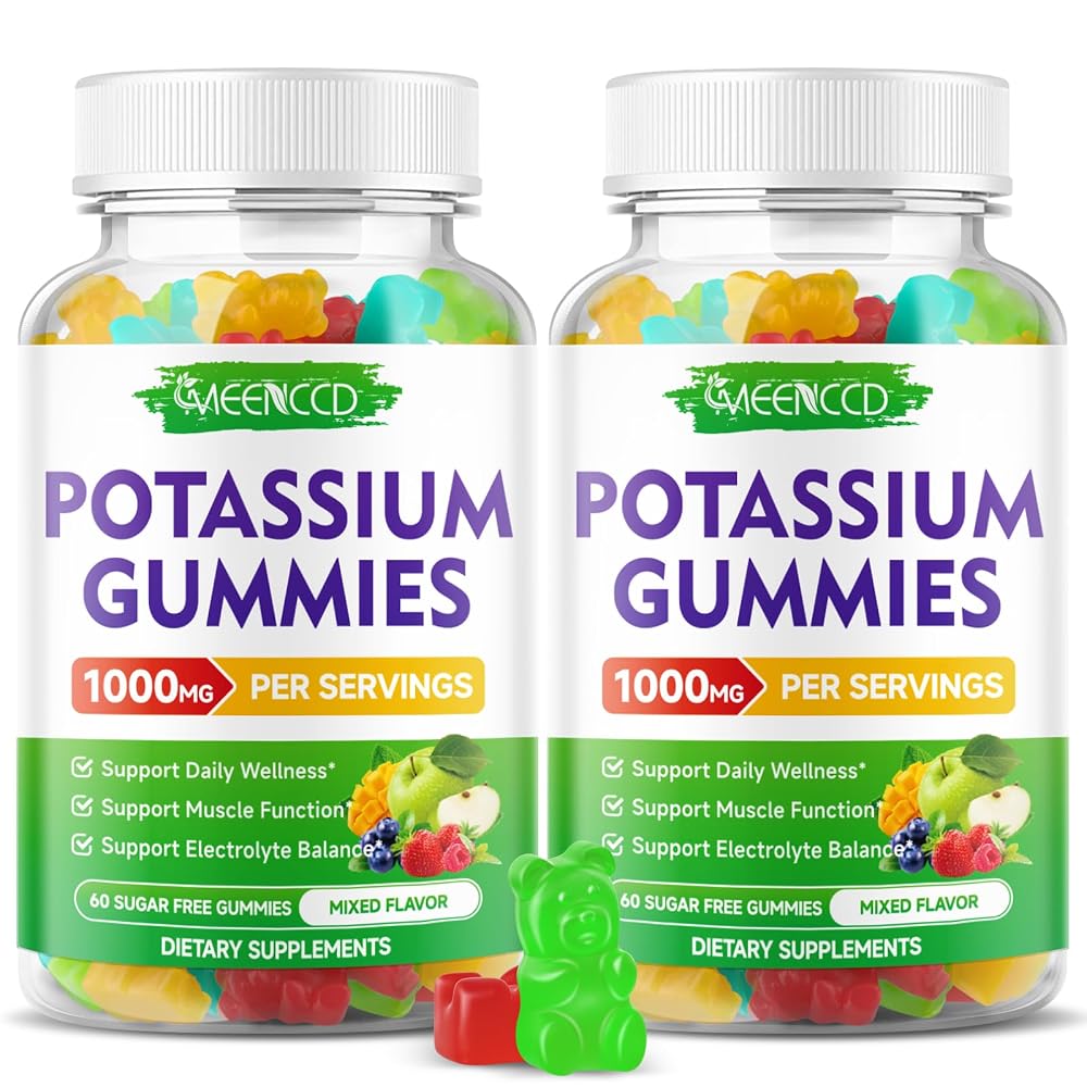 MEENCCD Potassium Citrate Gummies, Mixed Flavor