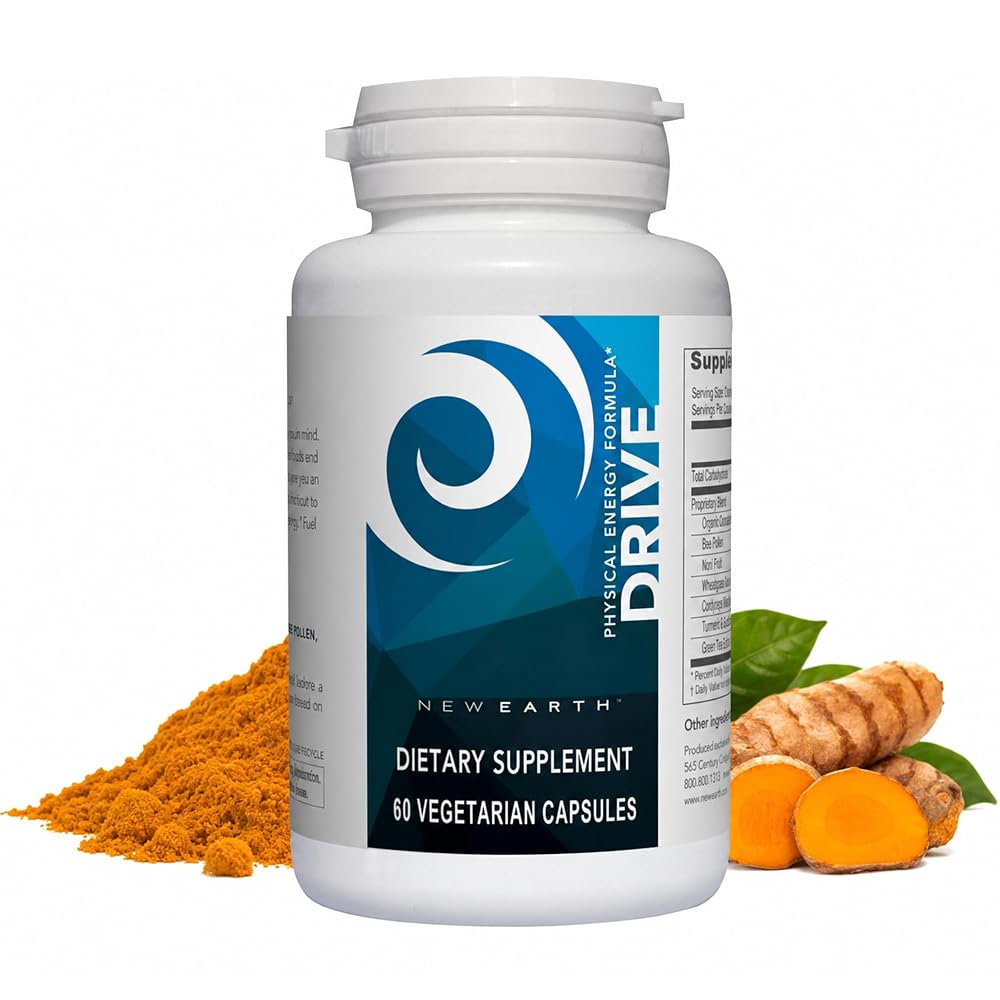 New Earth Drive Natural Pre Workout with Cordyceps