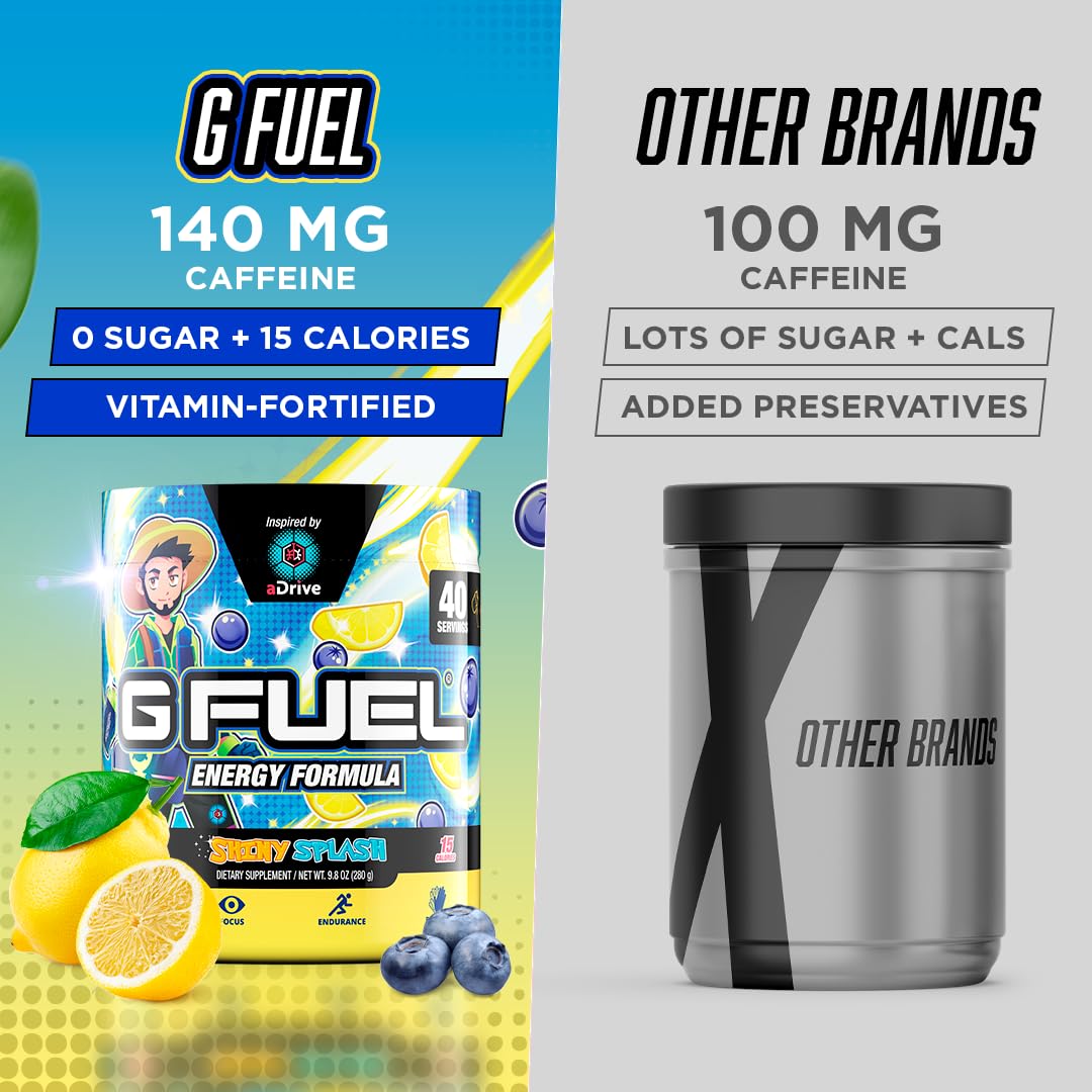 G Fuel aDrive Energy Drink Powder for Gaming - 40 Servings - image 5