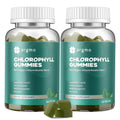 ORGMO Chlorophyll Gummies with Chlorella Spirulina - 120 Count