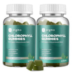 ORGMO Chlorophyll Gummies with Chlorella Spirulina - 120 Count