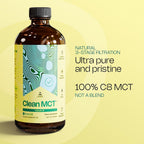 LevelUp Clean MCT Oil 100% C8 Caprylic Acid - 16 oz - image 4
