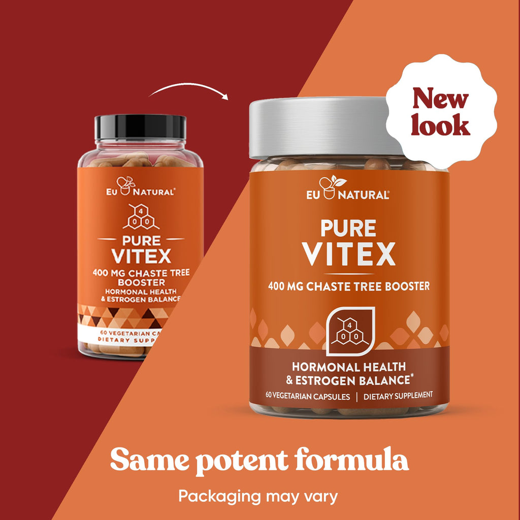 Eu Natural Vitex Chasteberry 400mg Women's Cycle Support - 60 Capsules - image 2