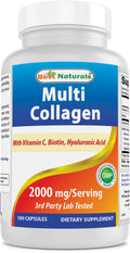 Best Naturals Multi Collagen Pills 2000mg - 180 Capsules
