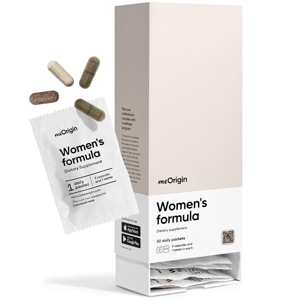 meOrigin Multivitamin for Women with 77 Nutrients - 30 Day Supply