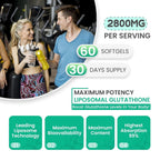 inGreens Liposomal Glutathione 2800 MG - 120 Softgels - image 4