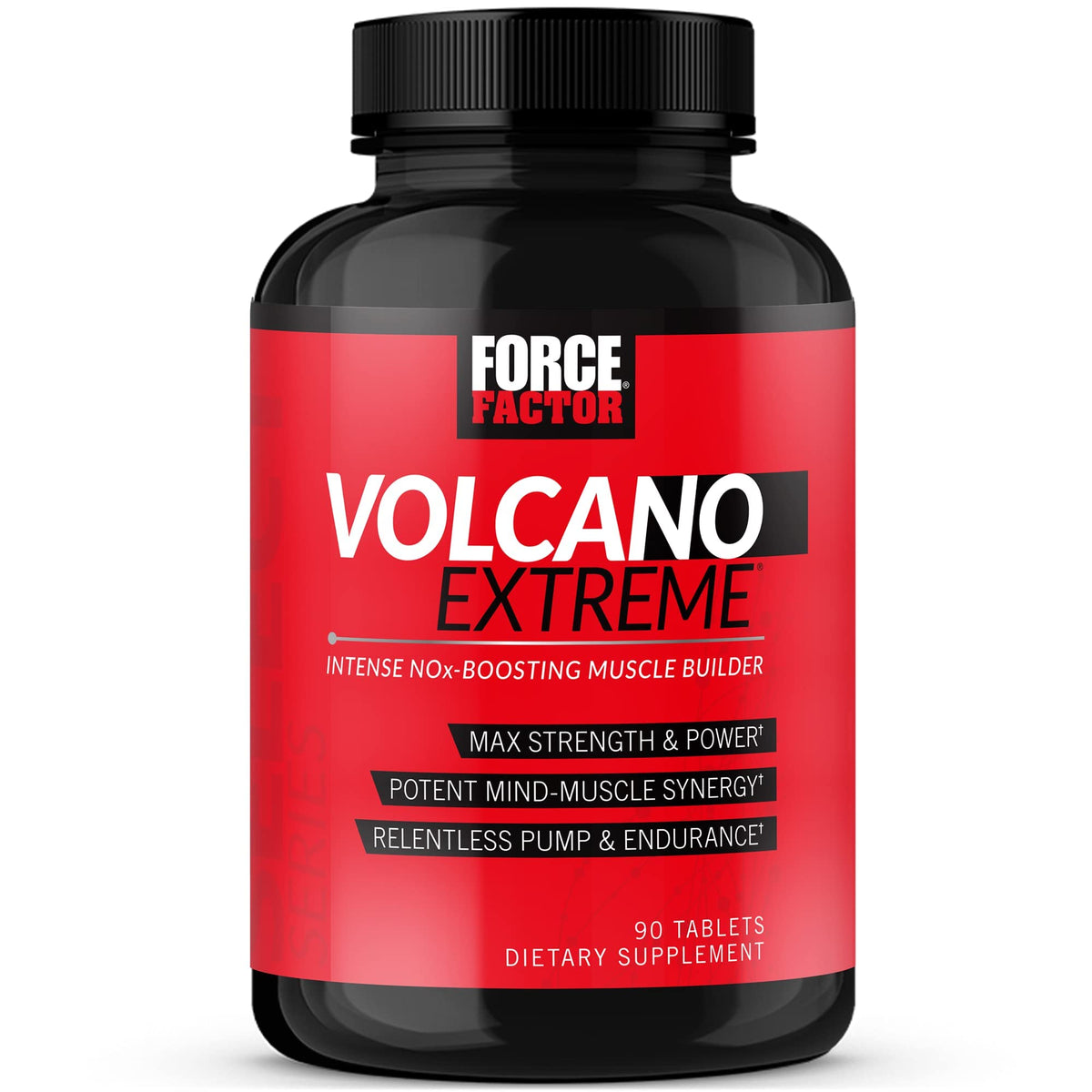 Force Factor Volcano Extreme Pre-Workout Nitric Oxide Booster - 90 Tablets