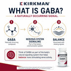 Kirkman GABA 250 mg Amino Acid Supplement - 150 Vegetarian Capsules - image 3