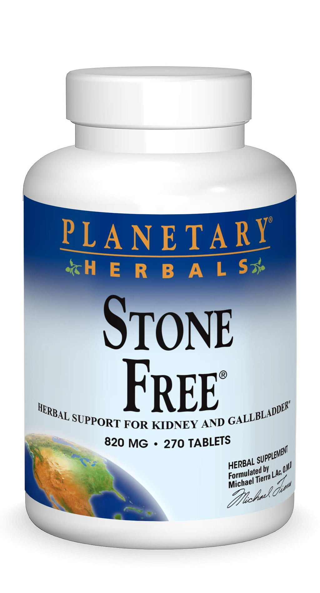 Planetary Herbals Stone Free Herbal Support - 270 Tablets