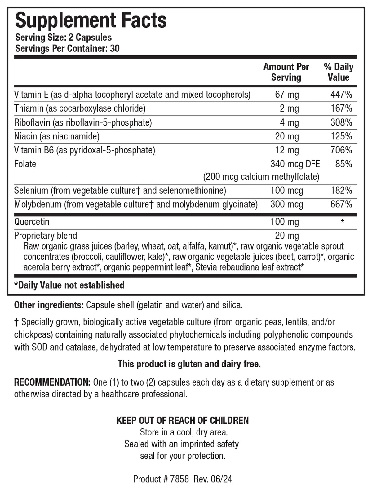 BIOTICS RESEARCH TolerAid Quercetin Vitamin E - 60 Capsules - image 4