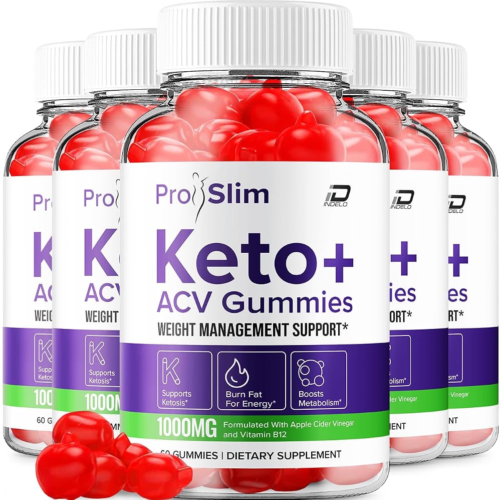 Indelo ProSlim Keto ACV Gummies Extra Strength - 300 Gummies