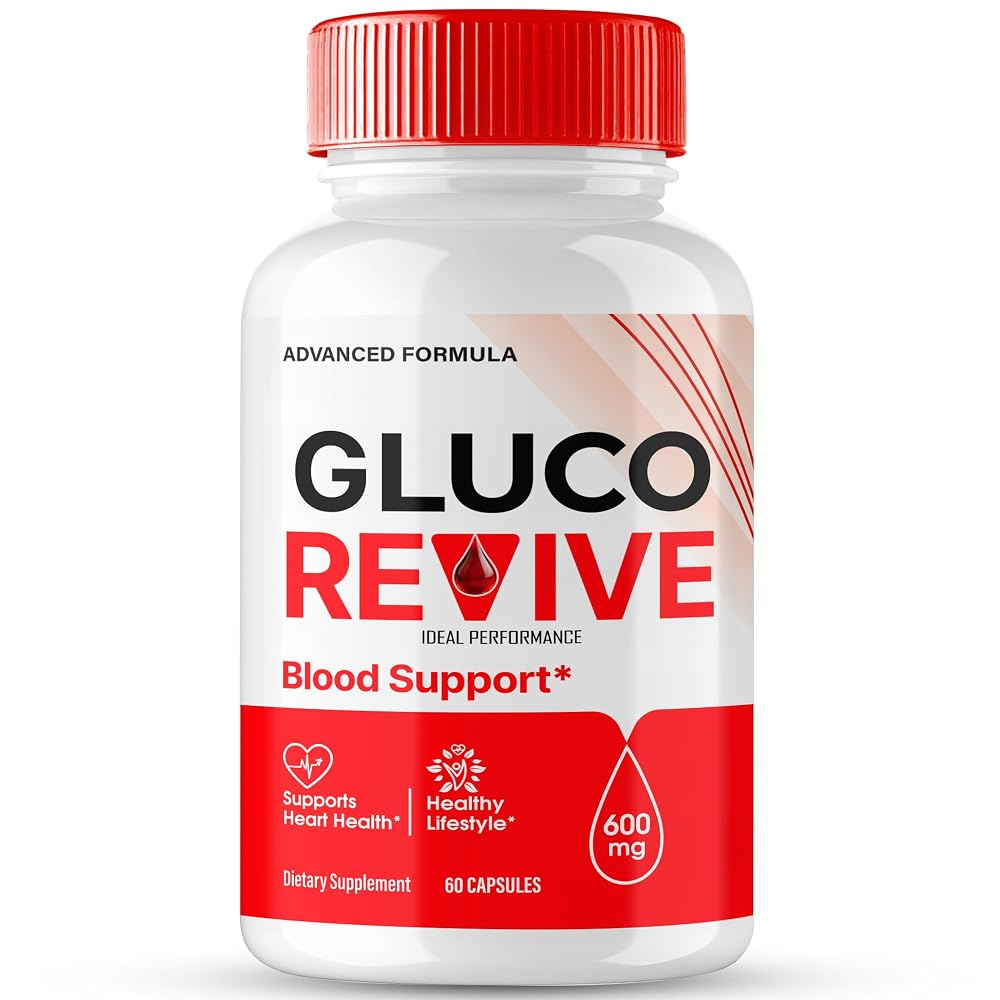 IDEAL PERFORMANCE Gluco Revive Supplement Capsules - 60 Capsules