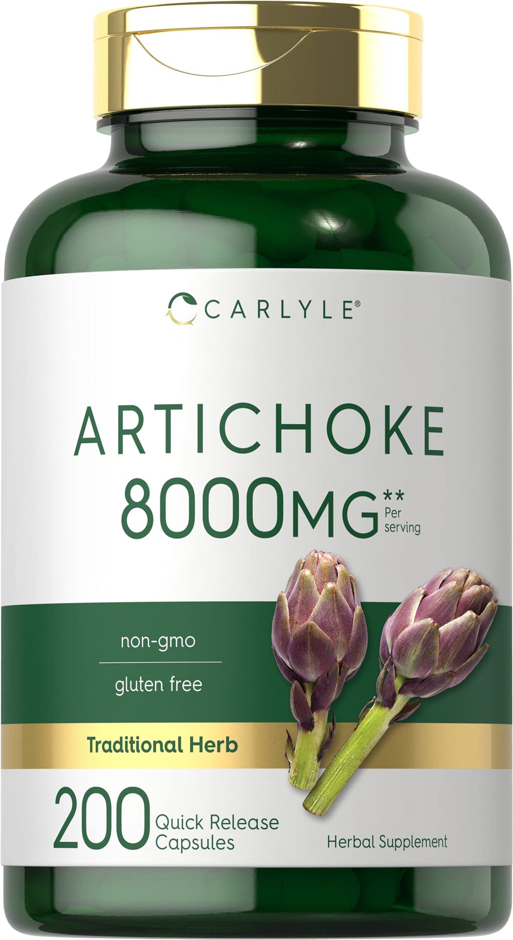 Carlyle Artichoke Extract - 200 Capsules