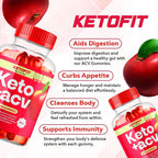 LIVORKA Ketofit ACV Keto Gummies - 120 Count (2 Pack) - image 3