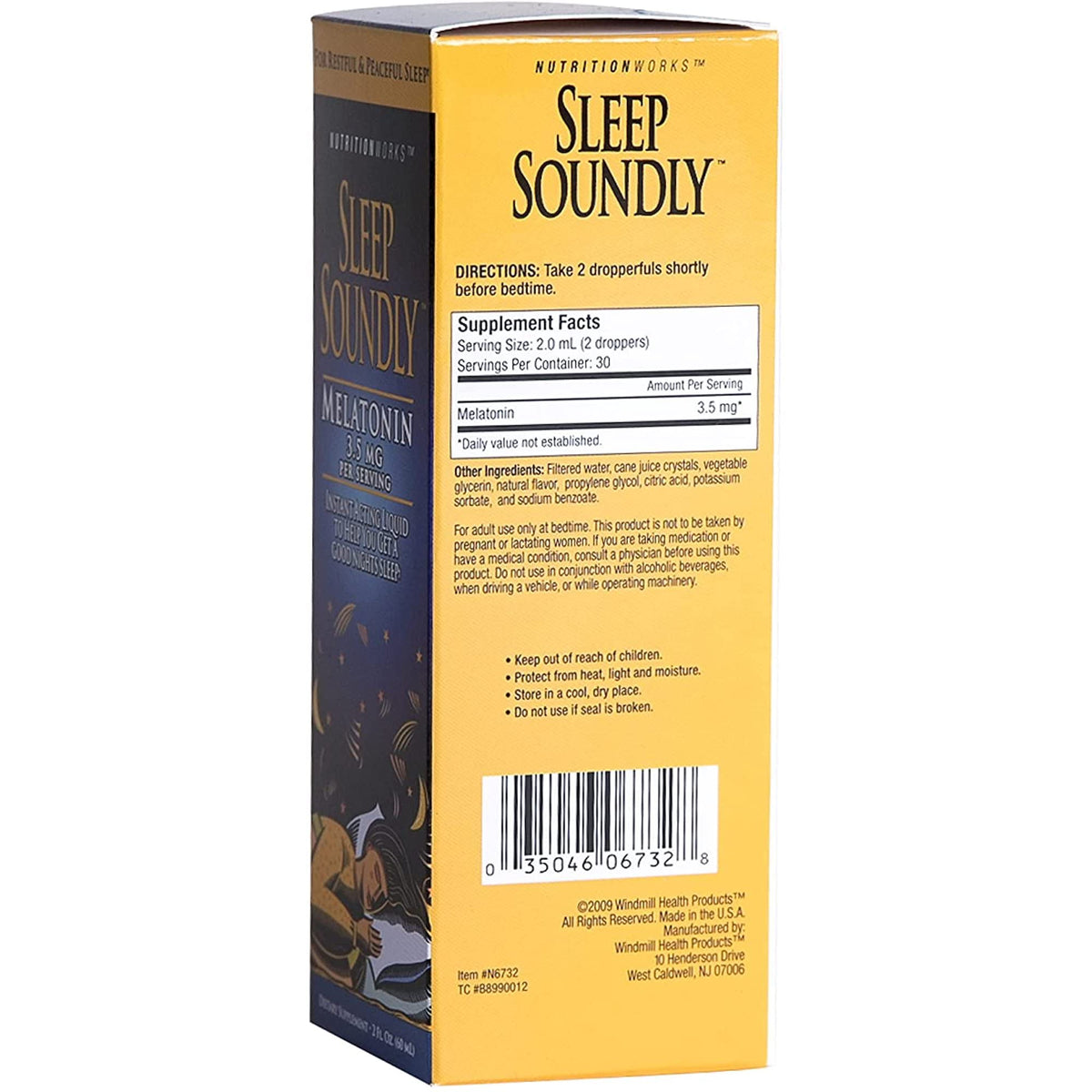 Sleep Soundly Melatonin - 2 fl oz (Pack of 3) - image 4