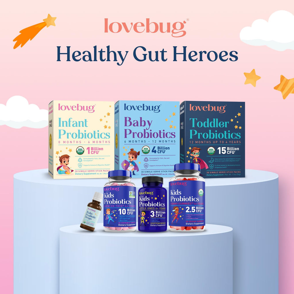 LOVEBUG Toddler & Kids Probiotics Powder - 60 Packets - image 8