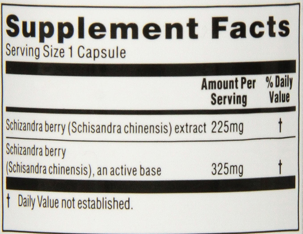 Kroeger Herb Schizandra Vegetarian Capsules - 90 Count - image 4