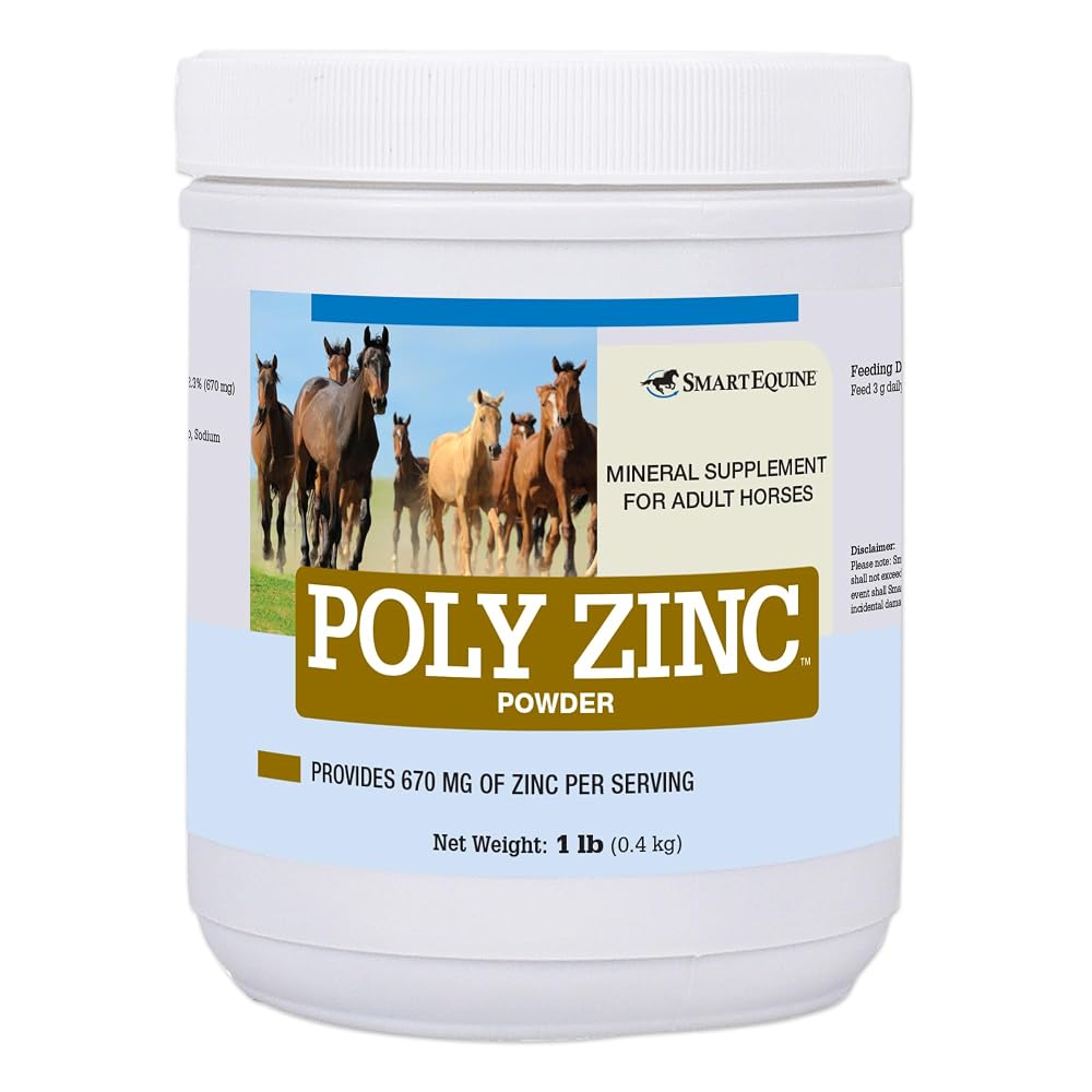 SMARTPAK SmartEquine Poly Zinc Powder for Horses - 1 lb