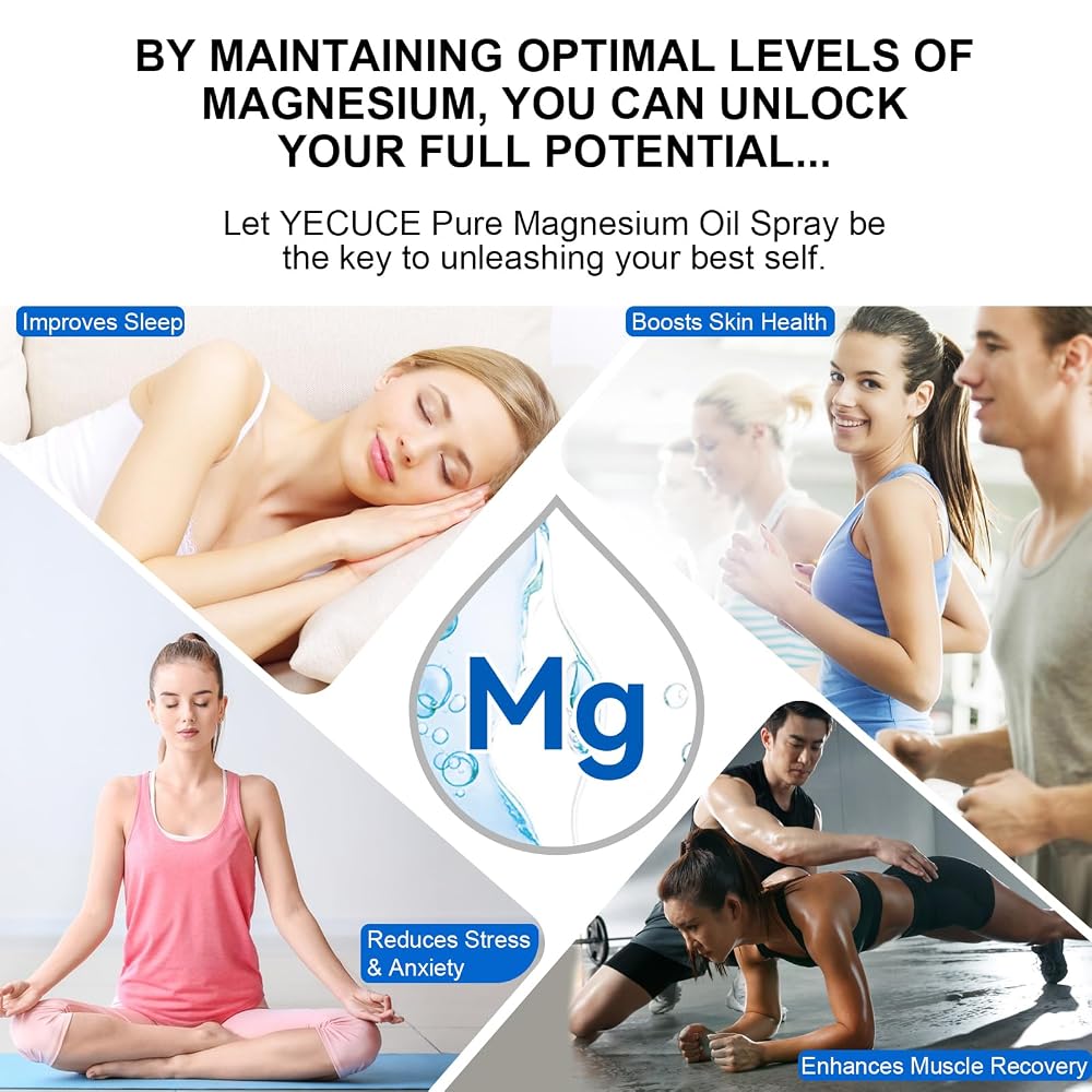 QRZBPZWE Pure Magnesium Oil Spray - 4 Fl Oz - image 5