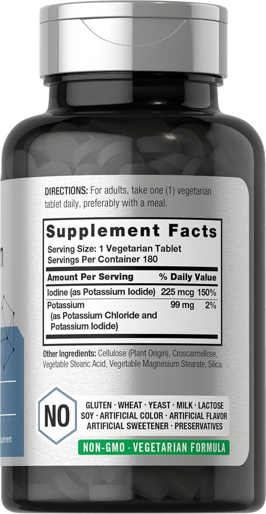 Horbäach Potassium Chloride Plus Iodine - 180 Tablets - image 2
