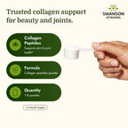 Swanson Collagen Hydrolysate Peptides Unflavored - 1 lb - image 3