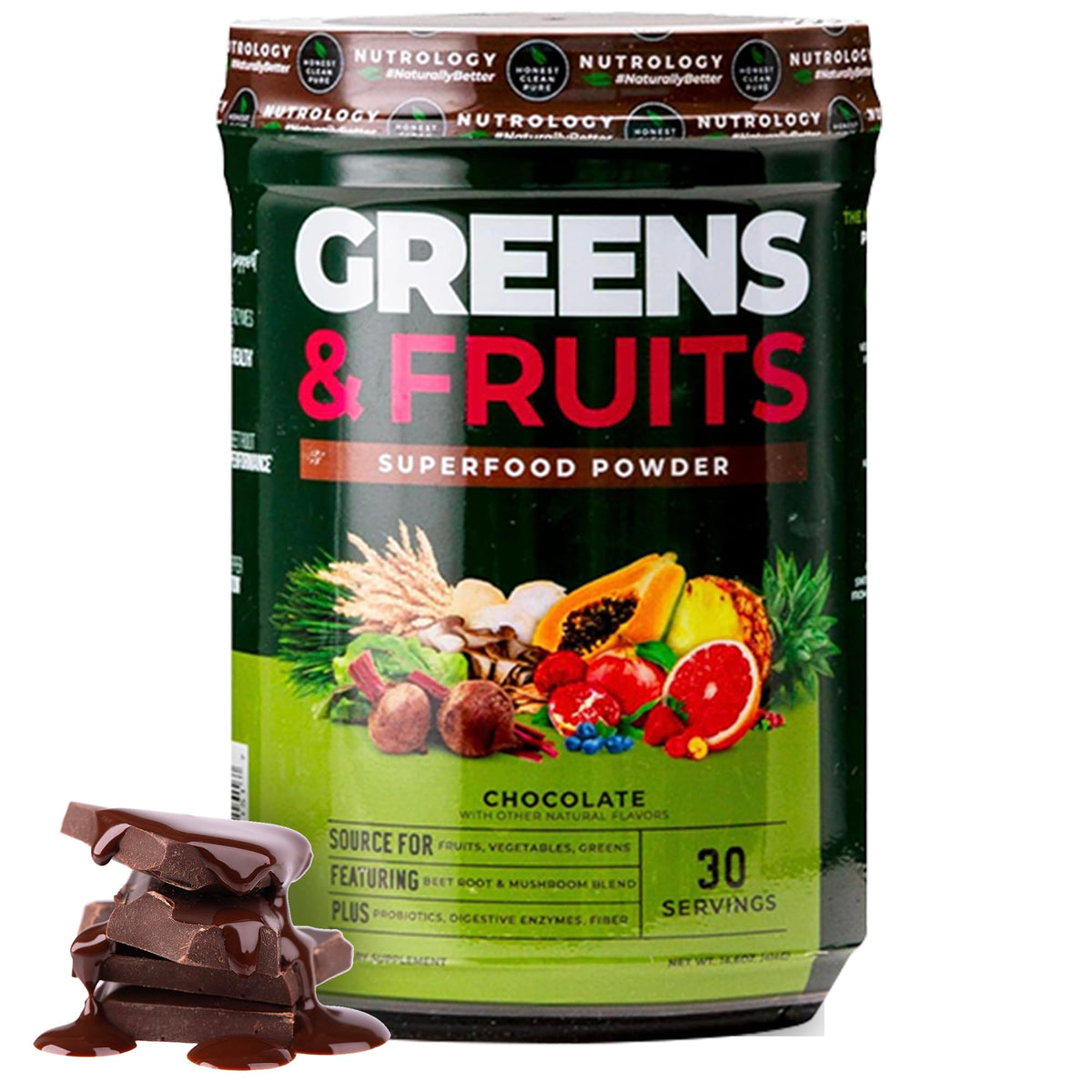 Nutrology Greens & Fruits-Naturally Sourced Fruits