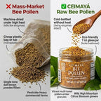 CEIMAYÁ Raw Bee Pollen Granules Natural Energy & Immunity - 7 oz - image 3