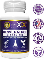 Genex 99% Micronized Trans-Resveratrol with BioPerine