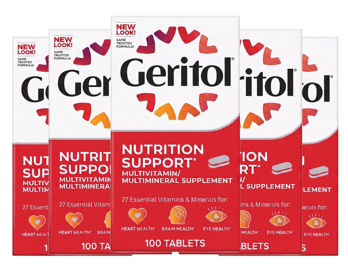 Geritol Complete Multivitamin Tablets - 500 Count