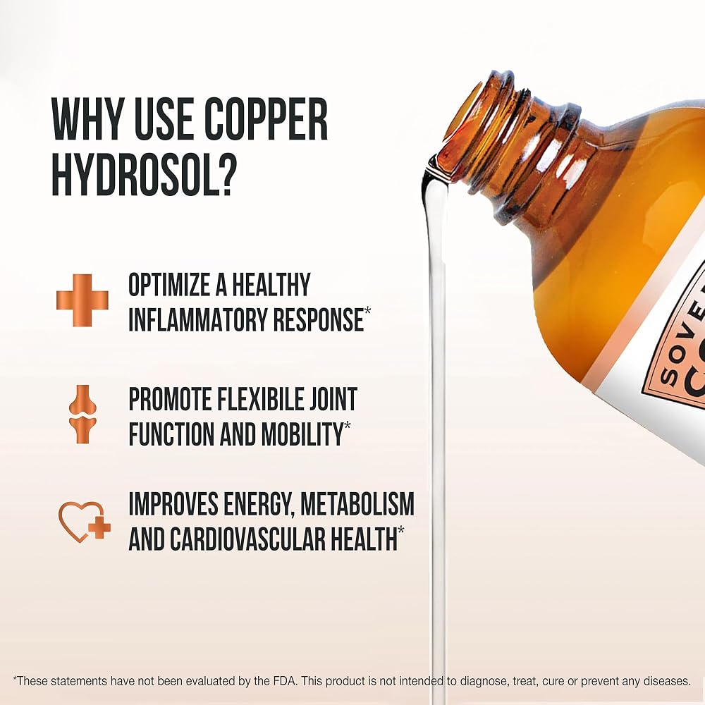 Sovereign Copper Pro-Strength Bio-Active Copper Hydrosol - 8 fl oz - image 4