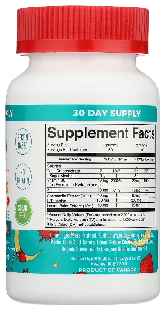 MARYRUTH'S MaryRuth Organics Kids Sleep No Melatonin Gummies - 30 Count - image 5