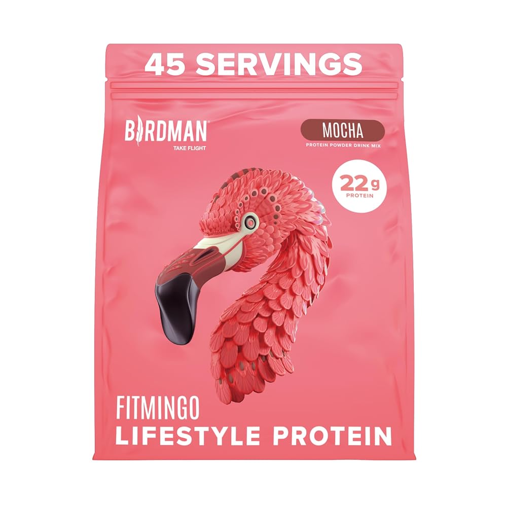 BIRDMAN Fitmingo Vegan Protein Powder with Inositol