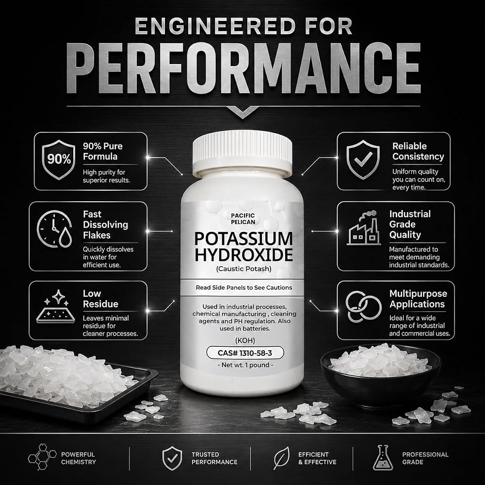 Pacific Pelican Potassium Hydroxide Chemical - 1 Count - image 4