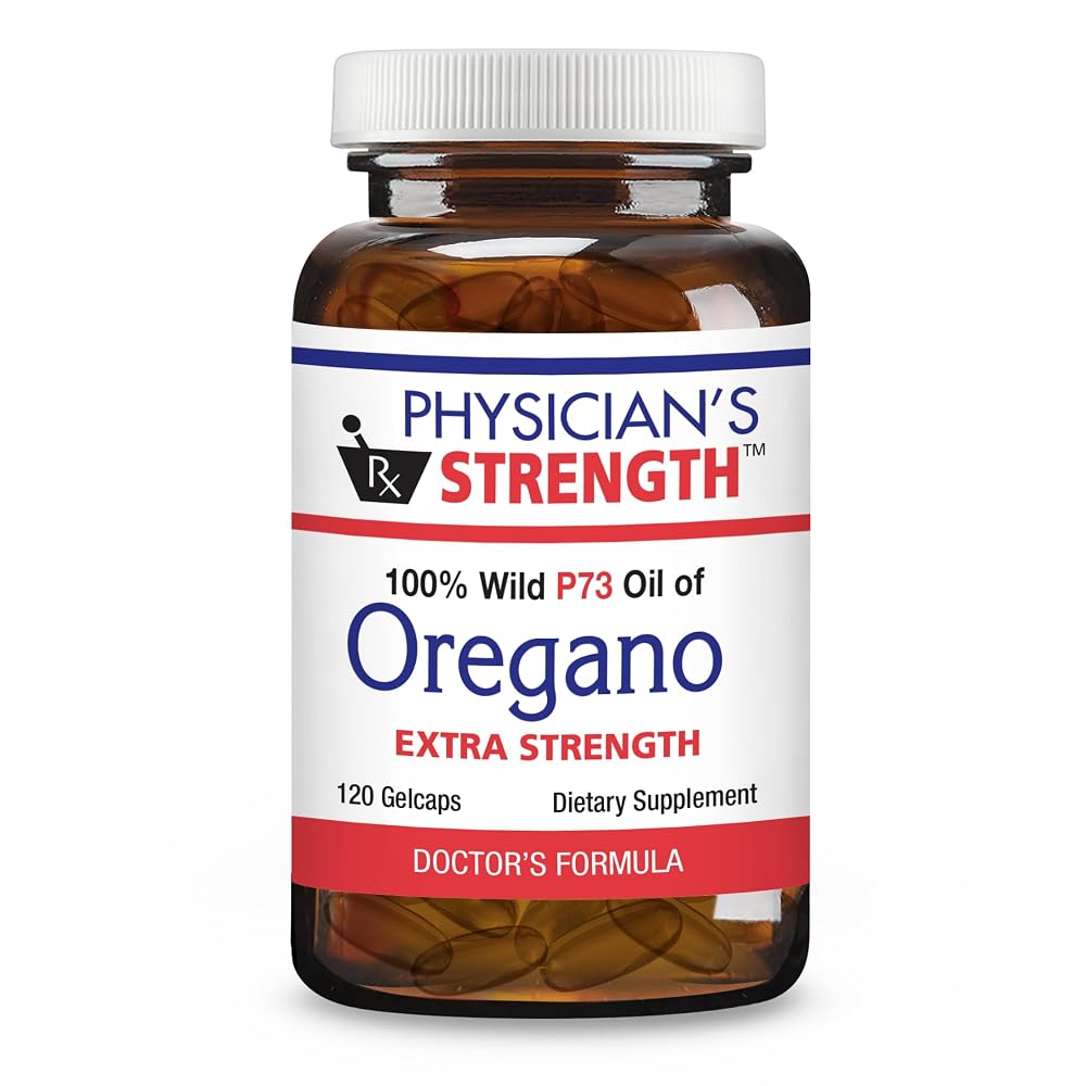 Physician's Strength Wild Oregano Oil Extra Strength - 120 Softgels